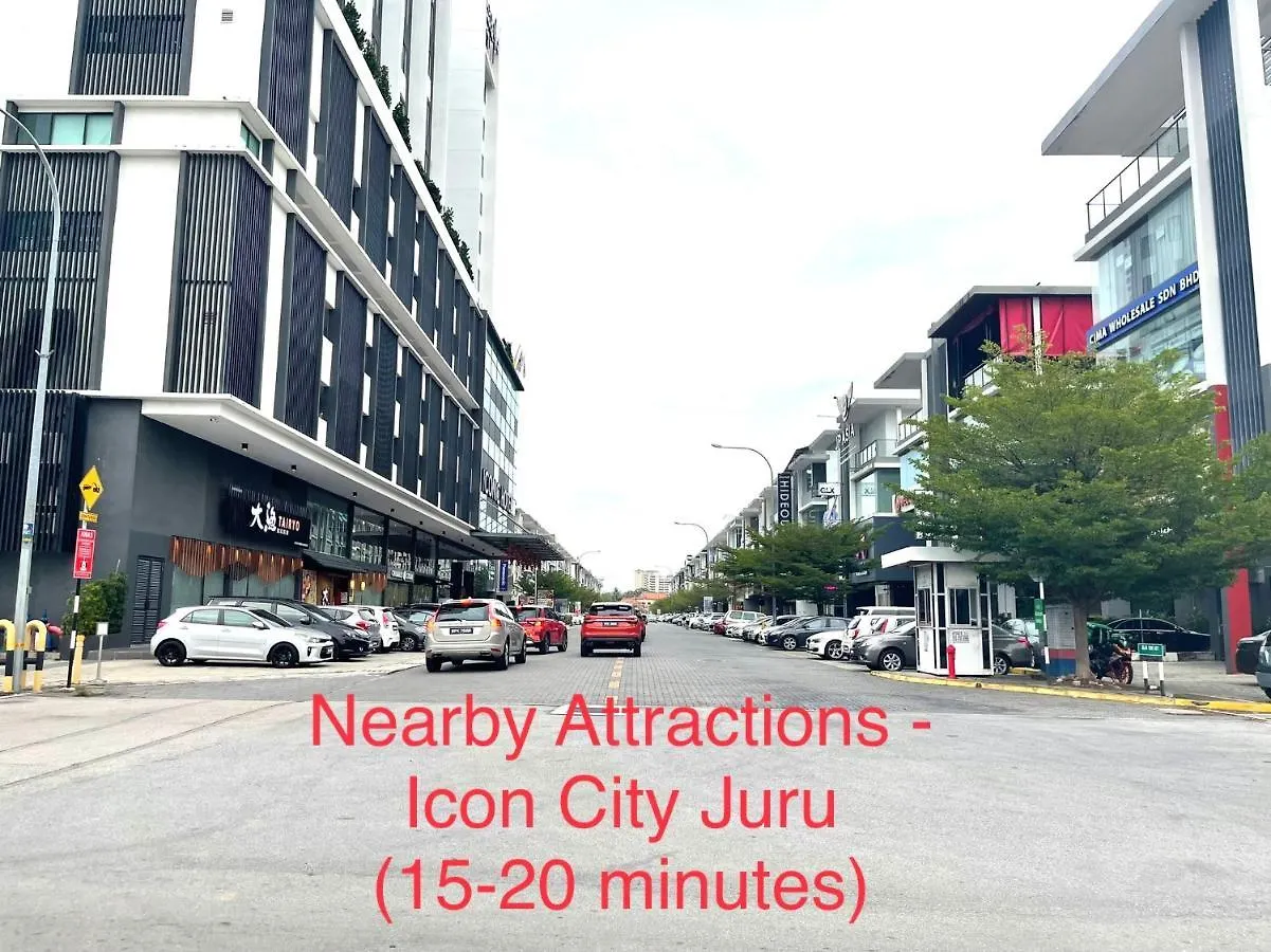 Feriehus Entire Cozy Home 16 • 3 Bedroom @ Alma Bukit Mertajam